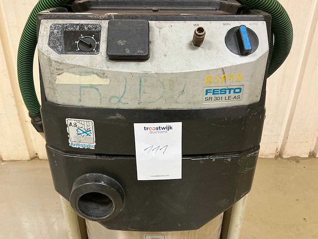 Festo sr 301 le-as industriële stofzuiger - afbeelding 6 van  8