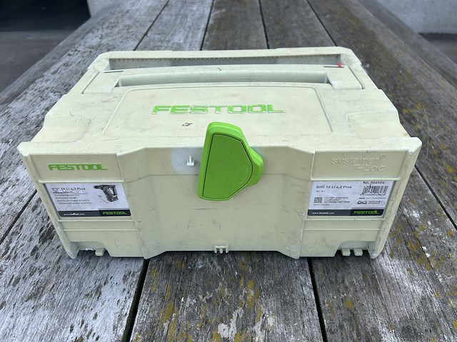 Festool accu boorhamer bhc 18 li - afbeelding 2 van  4