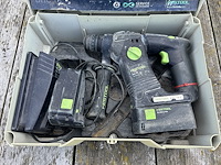 Festool accu boorhamer bhc 18 li - afbeelding 3 van  4