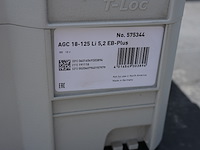 Festool accu haakse slijper agc 18-125 li 5,2 eb-plus - afbeelding 4 van  12