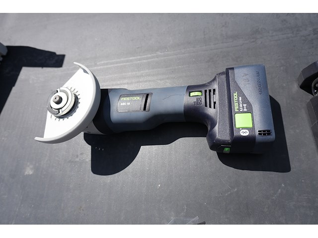 Festool accu haakse slijper agc 18-125 li 5,2 eb-plus - afbeelding 5 van  12