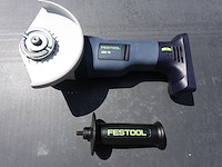Festool accu haakse slijper agc 18-125 li eb-basic - afbeelding 1 van  8