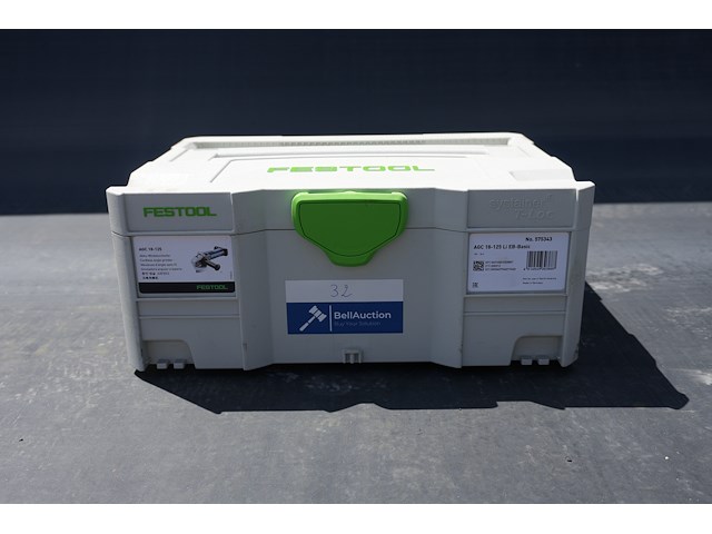 Festool accu haakse slijper agc 18-125 li eb-basic - afbeelding 5 van  8
