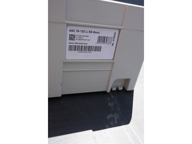 Festool accu haakse slijper agc 18-125 li eb-basic - afbeelding 8 van  8