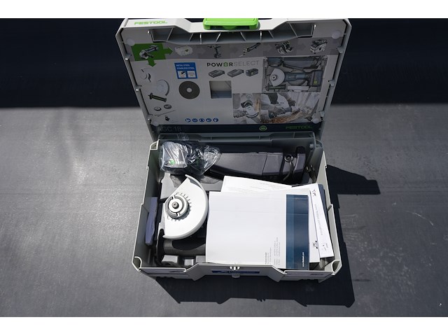 Festool accu haakse slijper agc 18-125 li eb-basic - afbeelding 11 van  11
