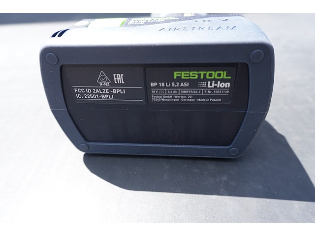 Festool accu haakse slijper agc 18-125 li eb-basic - afbeelding 9 van  11