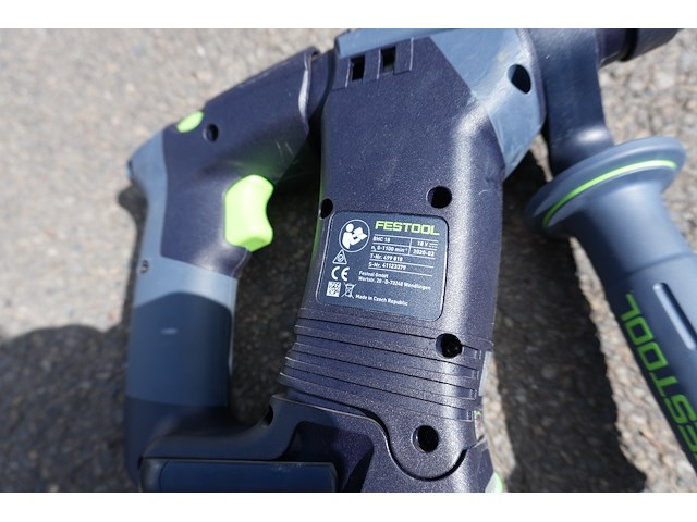Festool accu klopboormachine bhc 18 li 5,2ah i-plus - afbeelding 4 van  10