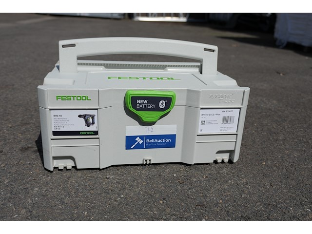 Festool accu klopboormachine bhc 18 li 5,2ah i-plus - afbeelding 9 van  10