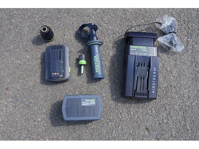 Festool accu klopboormachine pdc 18/4 quadrive i-plus - afbeelding 1 van  8