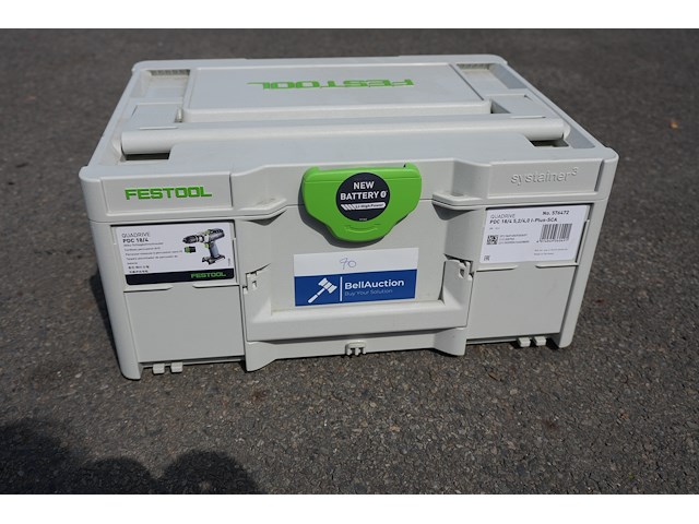 Festool accu klopboormachine pdc 18/4 quadrive i-plus - afbeelding 4 van  8