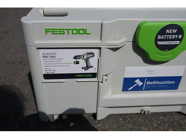 Festool accu klopboormachine pdc 18/4 quadrive i-plus - afbeelding 5 van  8