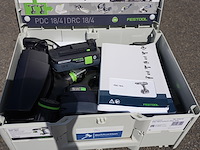 Festool accu klopboormachine pdc 18/4 quadrive i-plus - afbeelding 8 van  8