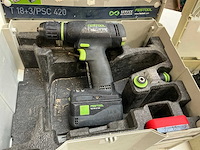 Festool accu-schroefboormachine (2x) - afbeelding 4 van  8
