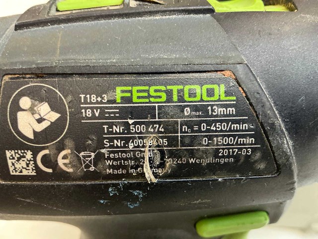 Festool accu-schroefboormachine (2x) - afbeelding 7 van  8