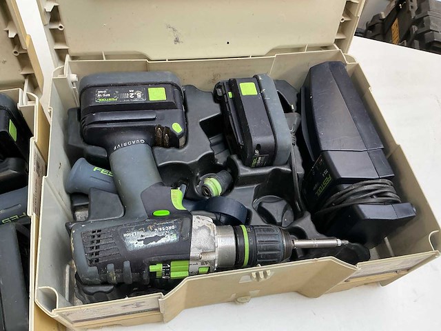 Festool accu-schroefboormachine (2x) - afbeelding 2 van  9