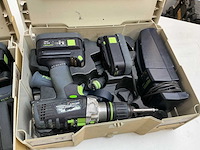 Festool accu-schroefboormachine (2x) - afbeelding 2 van  9