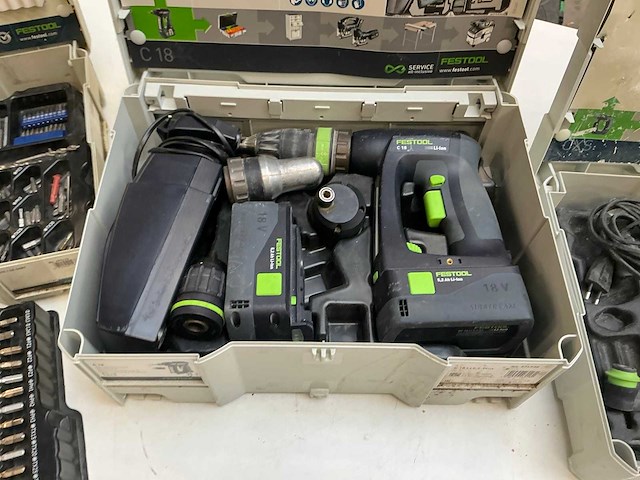 Festool accu-schroefboormachine (2x) - afbeelding 7 van  11