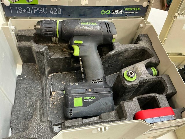 Festool accu-schroefboormachine (2x) - afbeelding 4 van  8