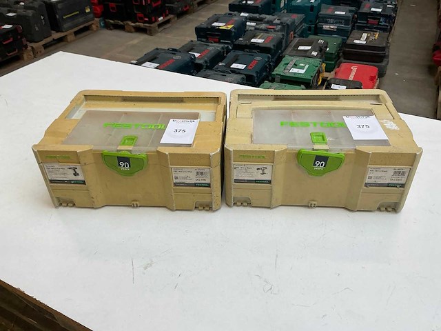 Festool accu-schroefboormachine (2x) - afbeelding 9 van  9
