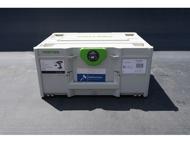 Festool accu schroefmachine t18+ 3 basic - afbeelding 4 van  9