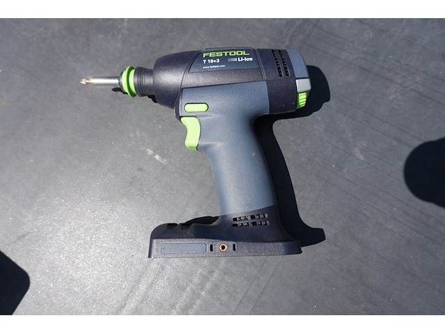Festool accu schroefmachine t18+ 3 basic - afbeelding 8 van  9