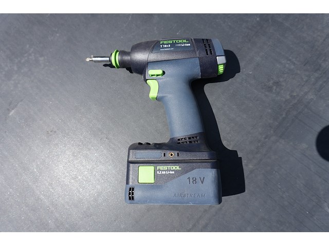 Festool accu schroefmachine t18+ 3 li 5,2 plus - afbeelding 1 van  10