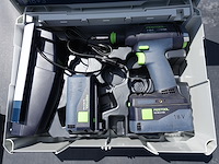 Festool accu schroefmachine t18+ 3 li 5,2 plus - afbeelding 3 van  10