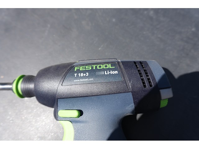 Festool accu schroefmachine t18+ 3 li 5,2 plus - afbeelding 5 van  10
