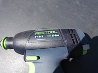 Festool accu schroefmachine t18+ 3 li 5,2 plus - afbeelding 5 van  10