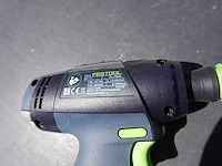 Festool accu schroefmachine t18+ 3 li 5,2 plus - afbeelding 6 van  10