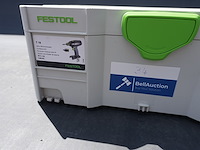 Festool accu schroefmachine t18+ 3 li 5,2 plus - afbeelding 10 van  10