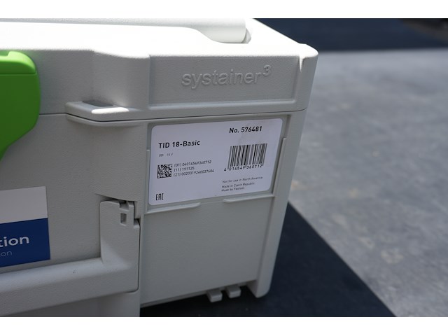 Festool accu schroefmachine tid 18 basic - afbeelding 8 van  8