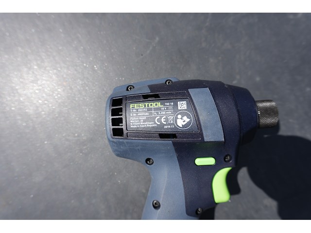 Festool accu schroefmachine tid 18 basic - afbeelding 5 van  9