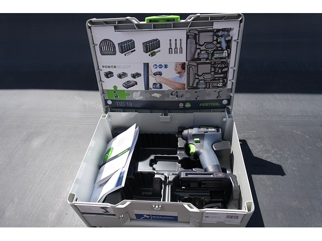 Festool accu schroefmachine tid 18 basic - afbeelding 4 van  9