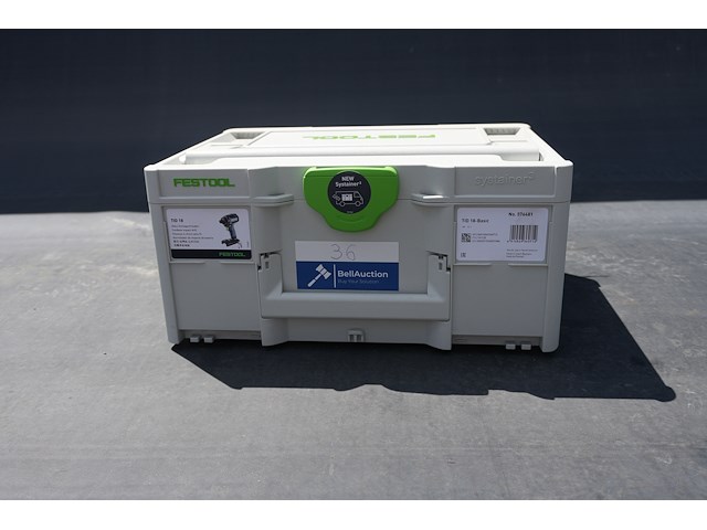 Festool accu schroefmachine tid 18 basic - afbeelding 6 van  9