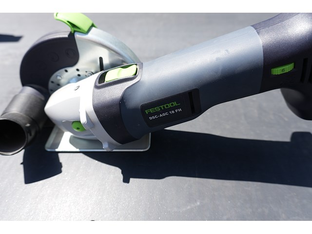 Festool accu tegelslijper dsc-agc 18 li 5,2 ebi-plus - afbeelding 6 van  12