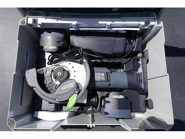 Festool accu tegelslijper dsc-agc 18 li 5,2 ebi-plus - afbeelding 5 van  11