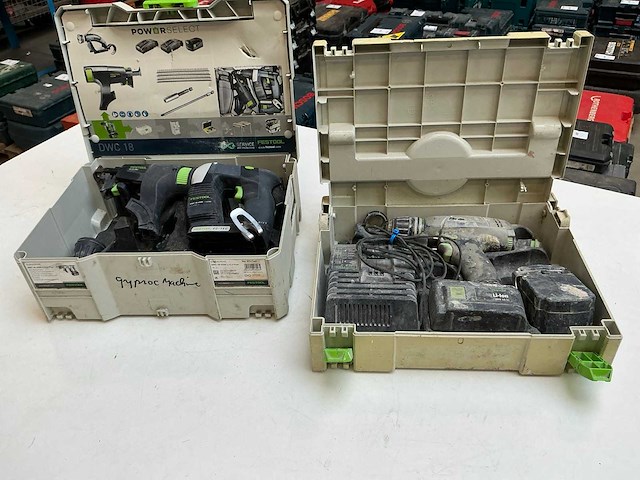 Festool accugereedschap (2x) - afbeelding 1 van  6