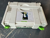 Festool c12 ce-mh45 accu schroefboormachine - functioneel - afbeelding 4 van  5