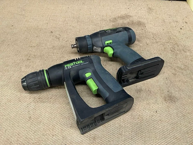 Festool c12 / ti15 schroefboormachine - afbeelding 1 van  7