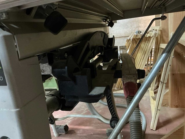 Festool cs70 ebg precisio mobiele werkplaatszaag - afbeelding 7 van  7