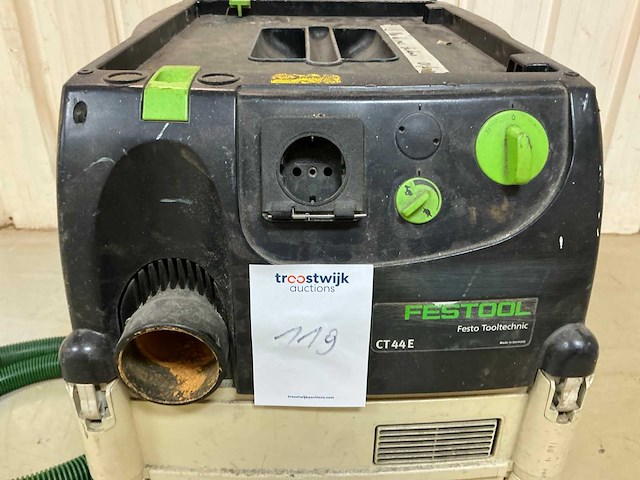 Festool ct 44 e industriële stofzuiger - afbeelding 6 van  9