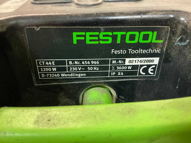 Festool ct 44 e industriële stofzuiger - afbeelding 8 van  9