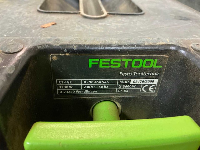 Festool ct 44 e industriële stofzuiger - afbeelding 8 van  9