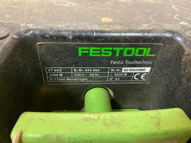 Festool ct 44 e industriële stofzuiger - afbeelding 8 van  9