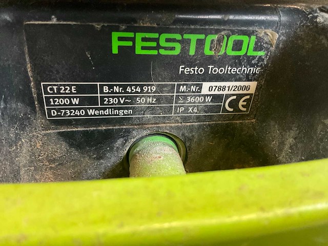Festool ct22e industriële stofzuiger - afbeelding 6 van  6