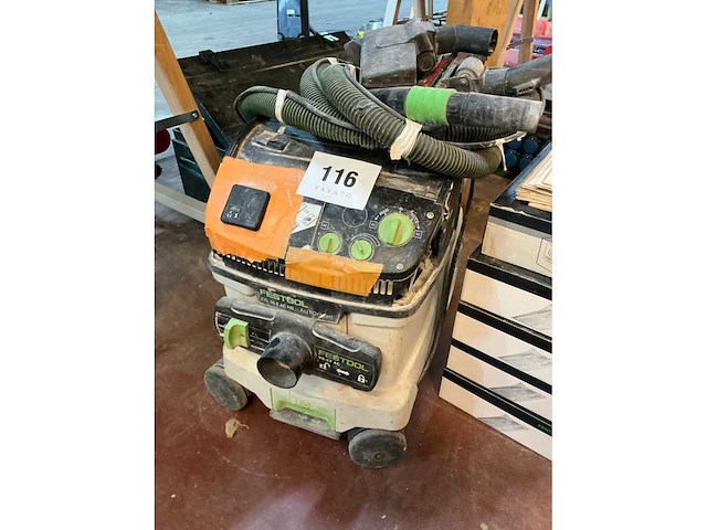 Festool ctl 36 e ac hd industriële stofzuiger - afbeelding 2 van  7