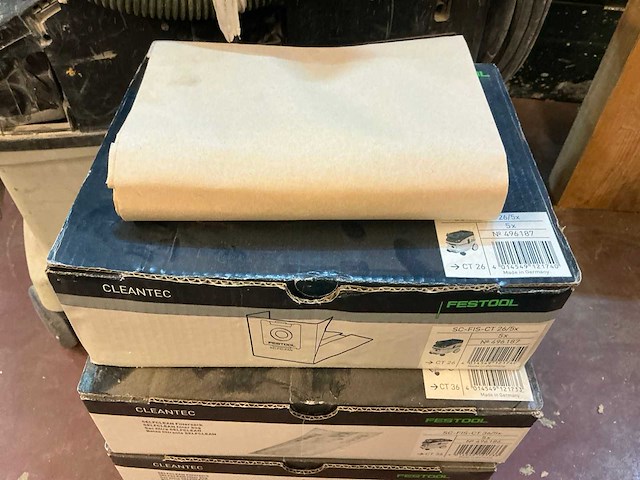 Festool ctl 36 e ac hd industriële stofzuiger - afbeelding 7 van  7