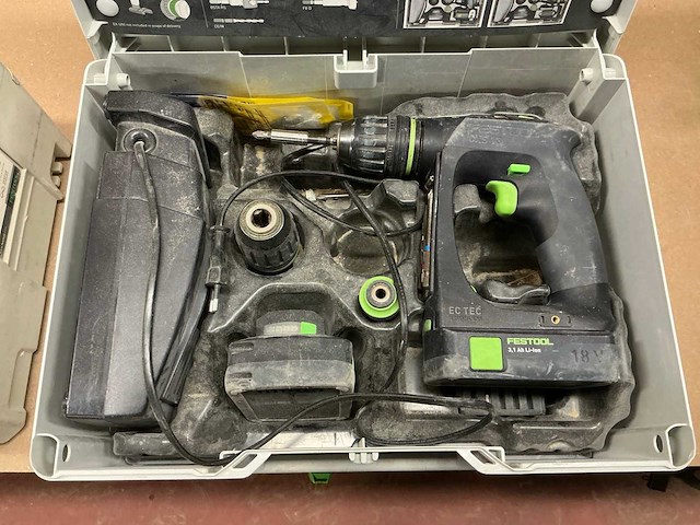 Festool cxs 18 schroefboormachine - afbeelding 1 van  5