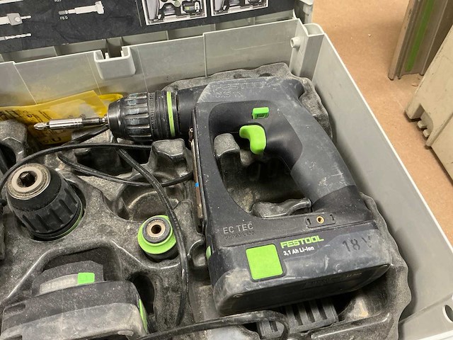 Festool cxs 18 schroefboormachine - afbeelding 2 van  5
